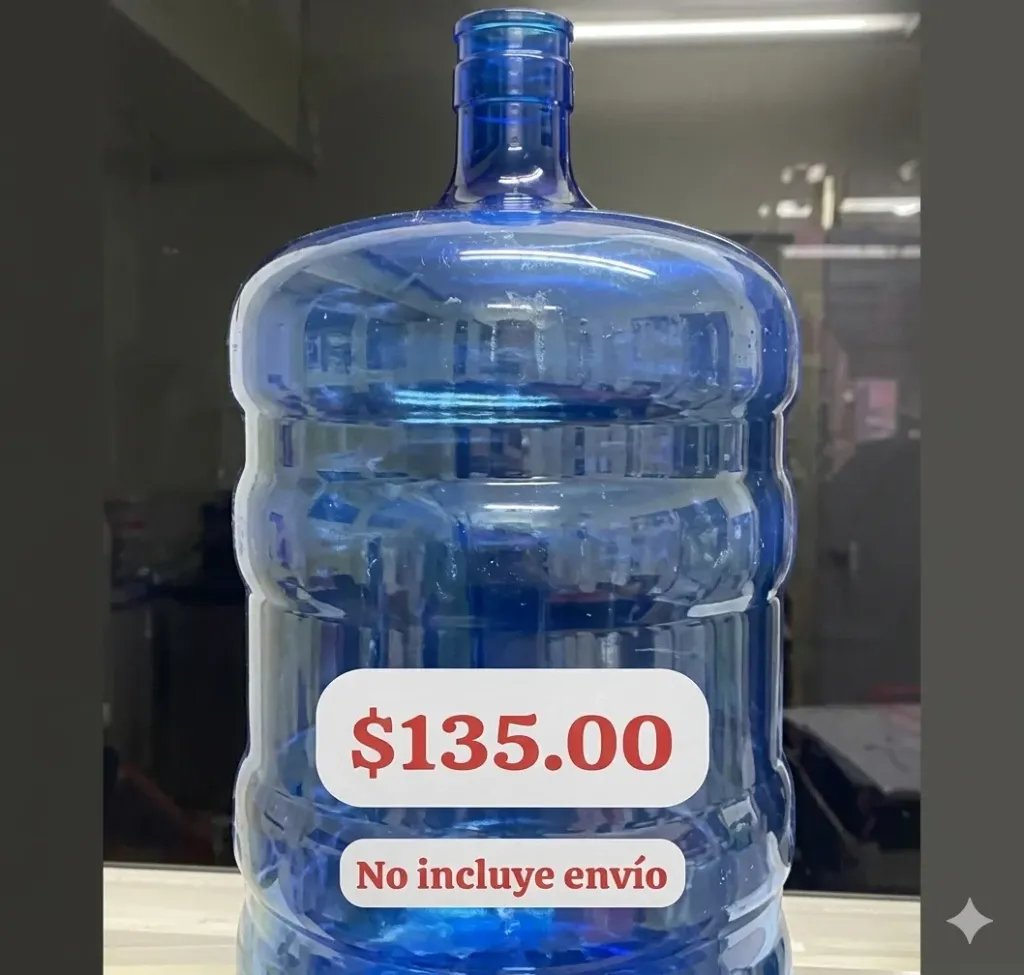 [B5GLISO] BOTELLÓN DE 5 GALONES DE PRIMERA 