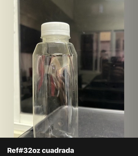 [0132] Botella de 32 onzas Cuadrada (Clear)